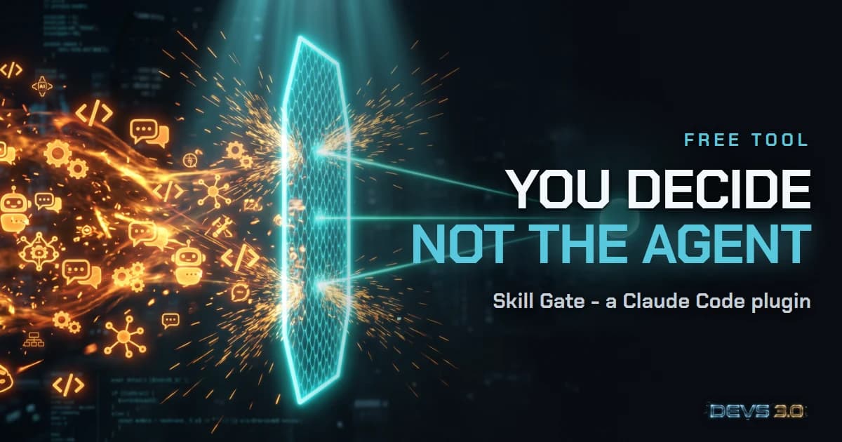Skill Gate - a Claude Code plugin